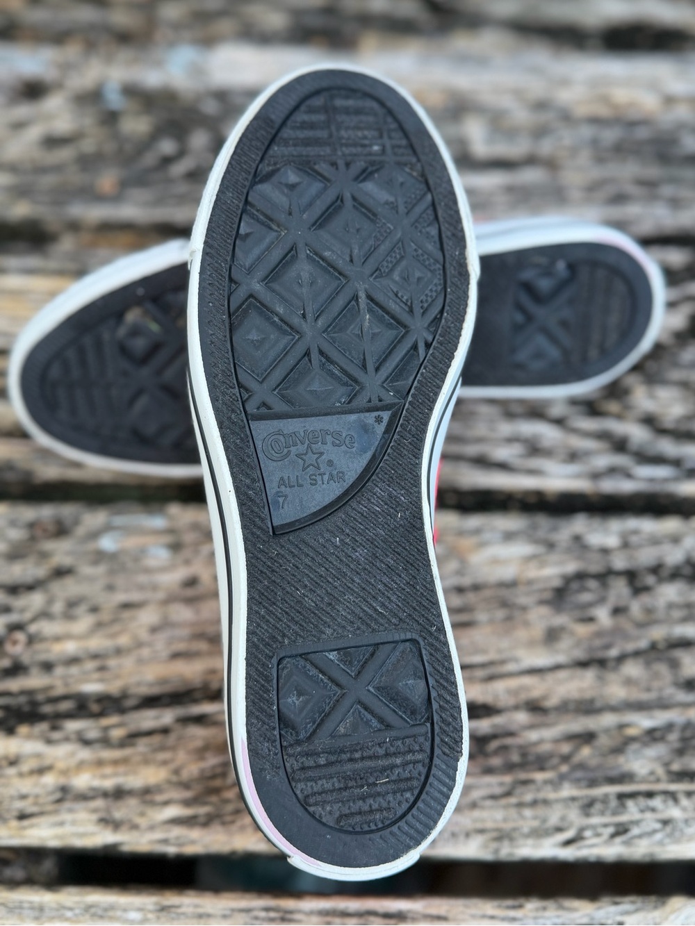 Converse Chuck Taylor All Star Unisex M-7 W-9 Pink Low Top Canvas Sneakers X2 - Picture 7 of 14